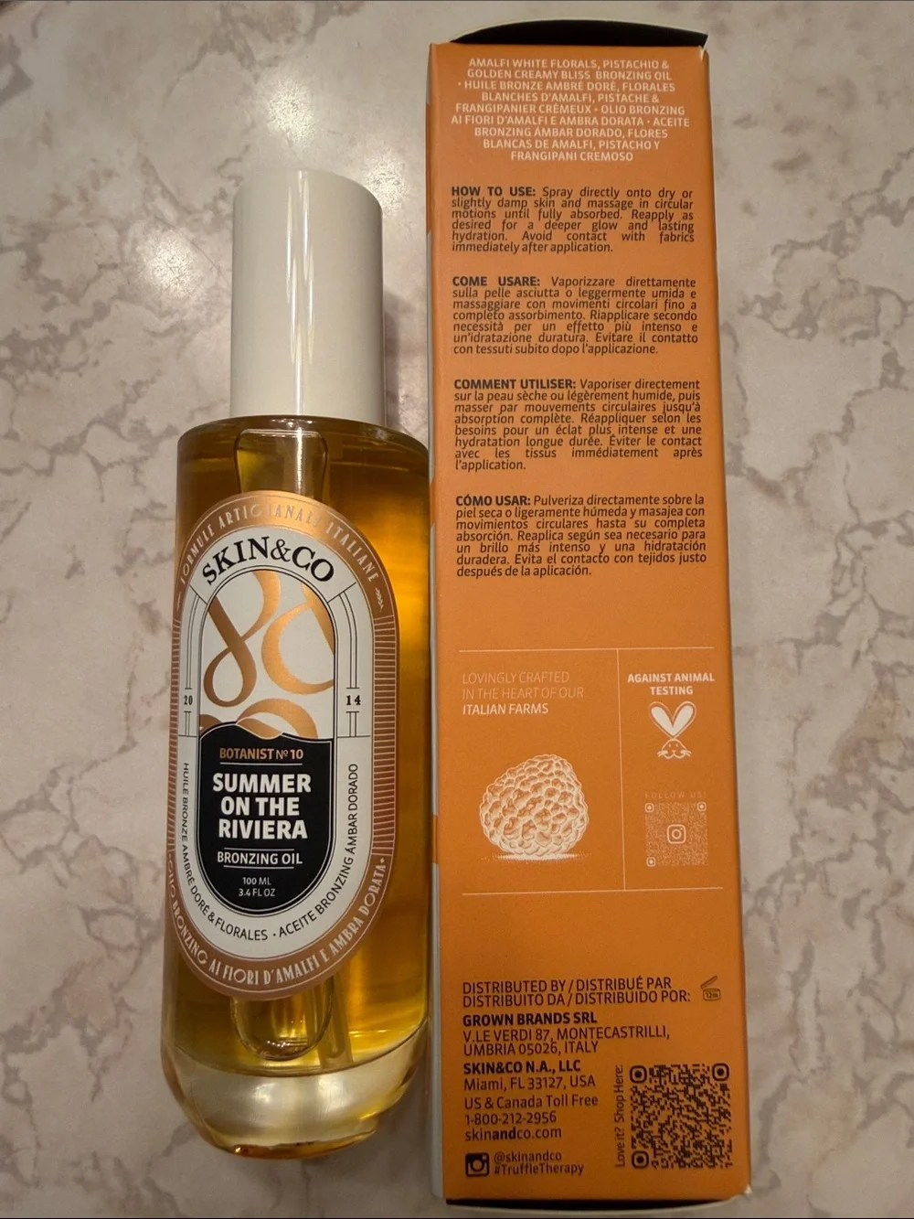 Skin&Co Summer on the Riviera Bronzing Oil